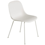 fiber side chair with tube base  - 