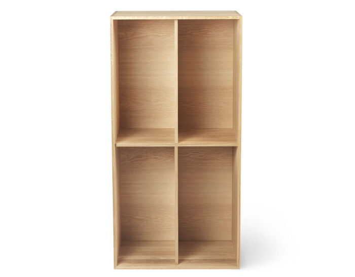 fk63 four section upright bookcase