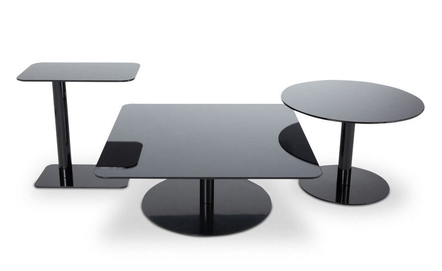 TOM DIXON トムディクソン FLASH TABLE CIRCLEブラック flash table circle | hive