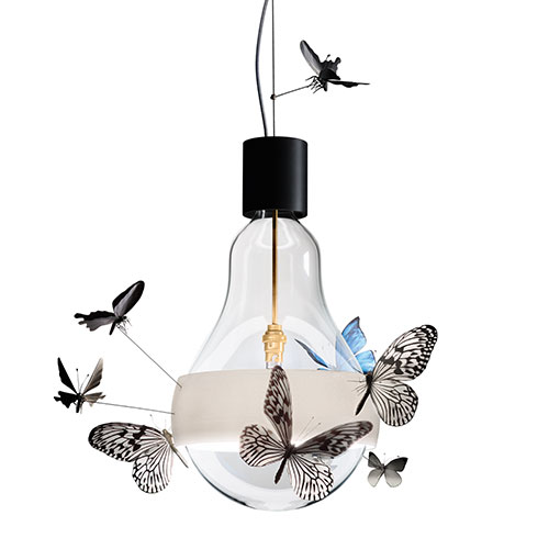 flatterby pendant lamp, limited edition by Ingo Maurer for ingo maurer