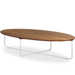 flint 140 oval coffee table for Montis