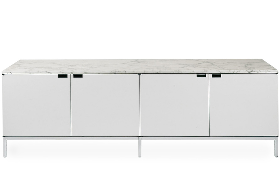 florence knoll credenza 4 position with cabinets 1