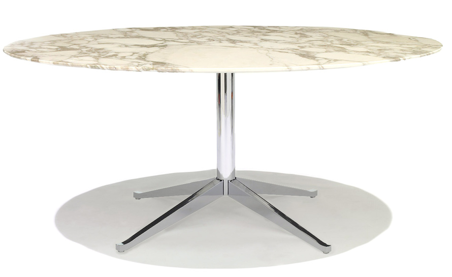 florence+knoll+78%22+oval+table