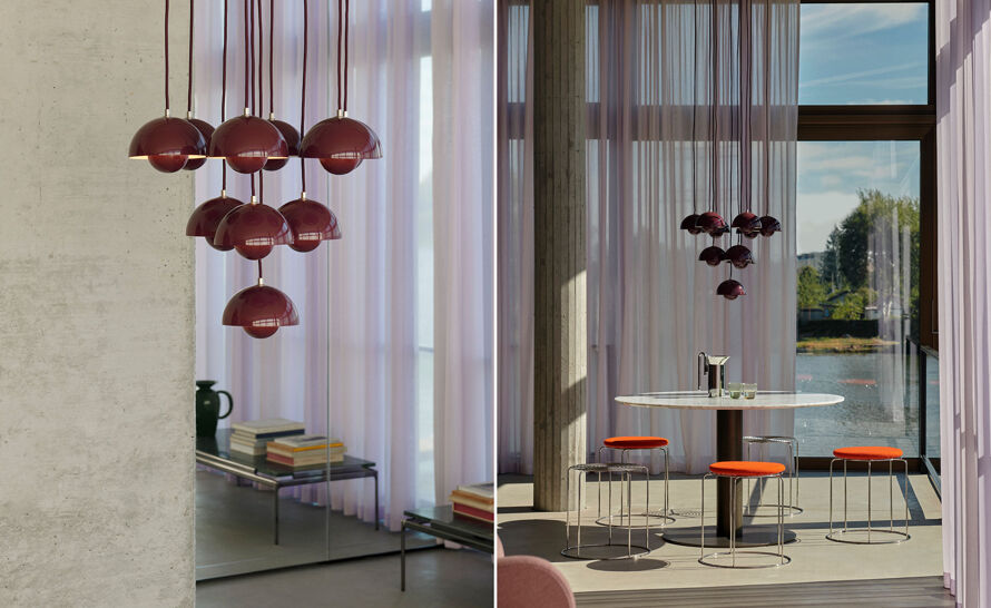 Flowerpot VP10 Pendant Lamp by Verner Panton from &Tradition | hive