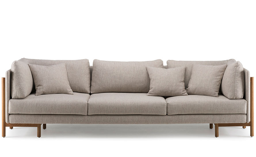 frame long sofa with arms 766la