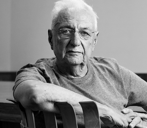 A portrait of Frank Gehry