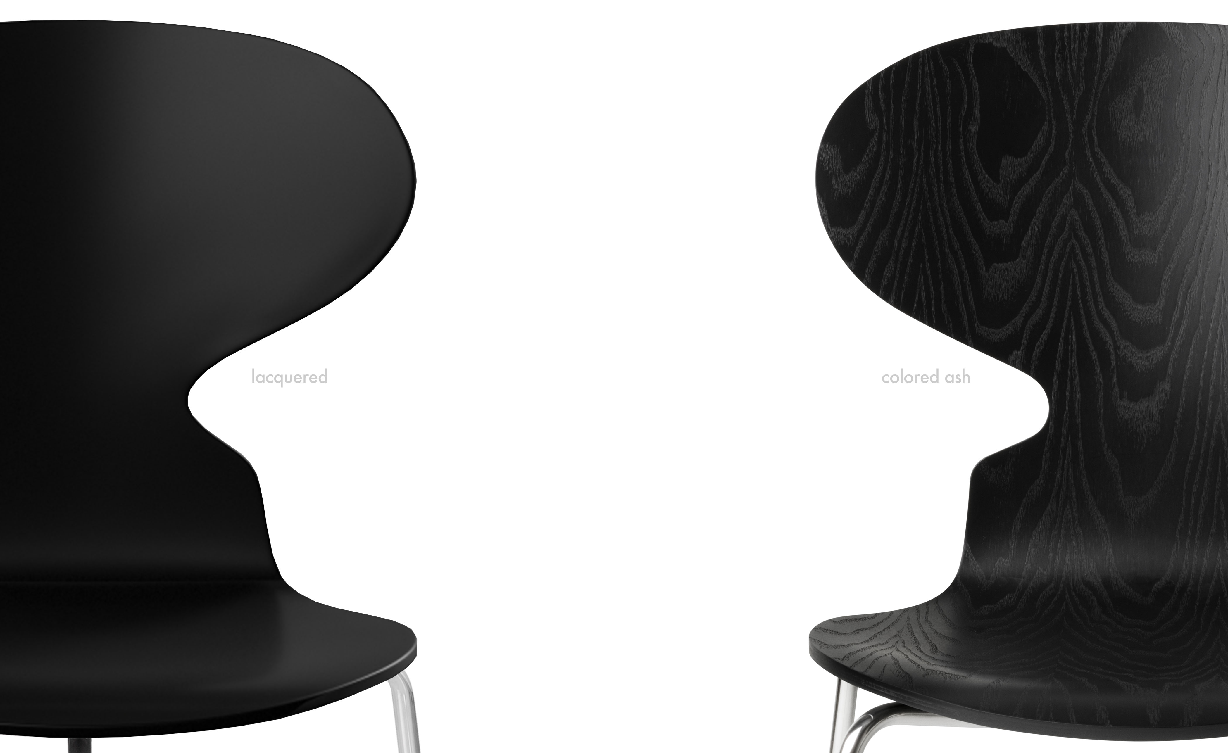 3-Leg Ant Chair, Colored Veneer