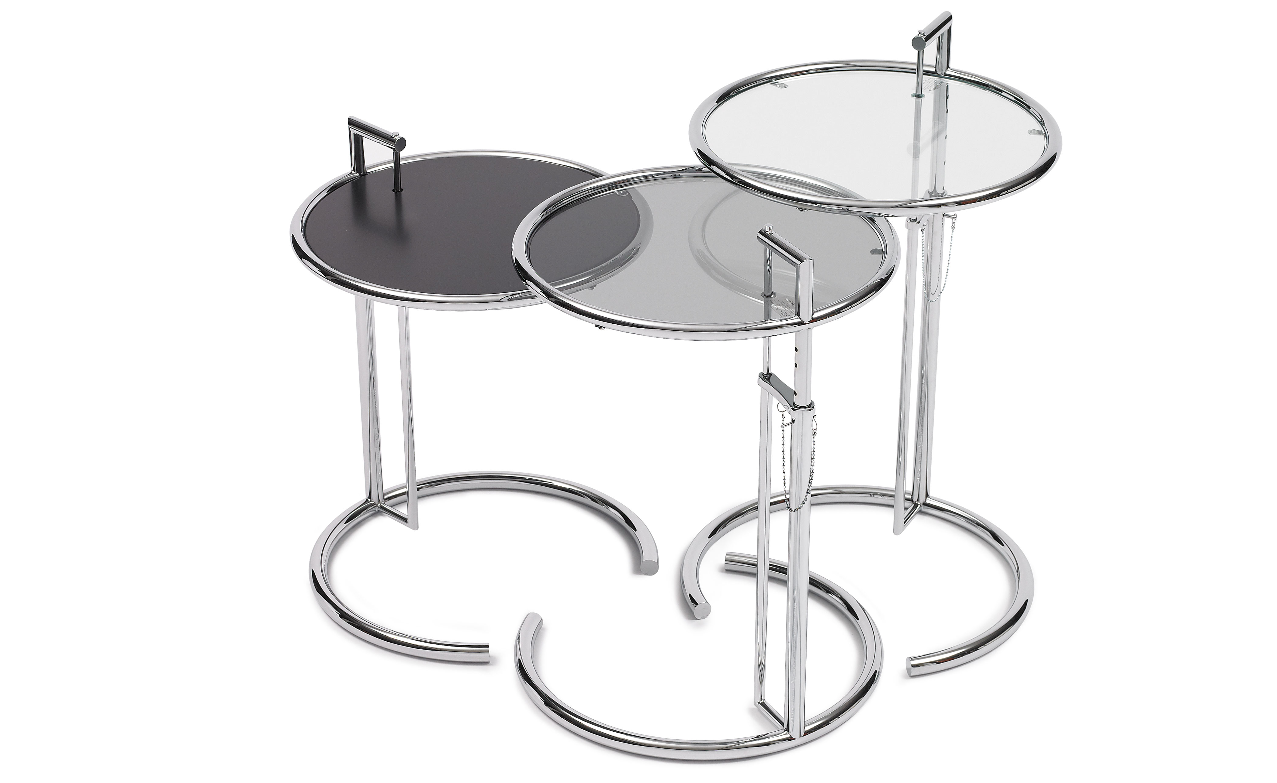 Adjustable Table E1027 2-Pack by Eileen Gray for Classicon | hive