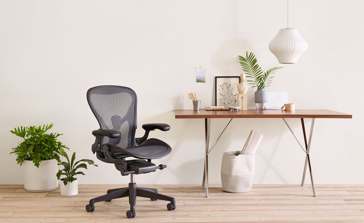 aeron silver