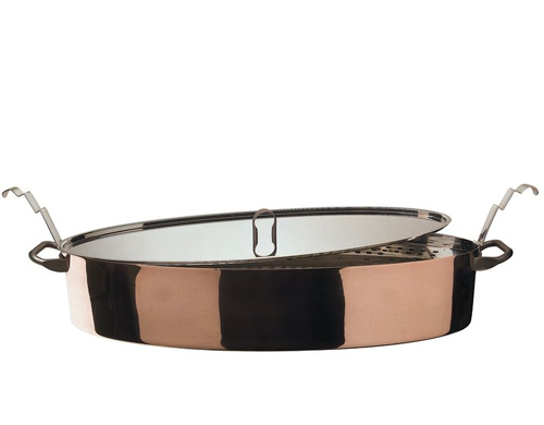 alessi la cintura di orione fish poacher 90109