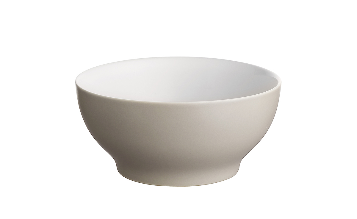 Alessi - Tonale Small Bowl, Light Grey, Ø 15 cm