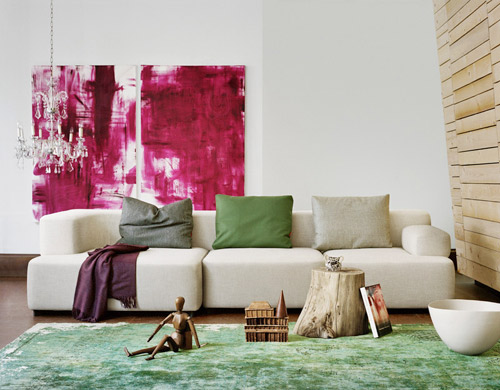 alphabet 3 seat sofa