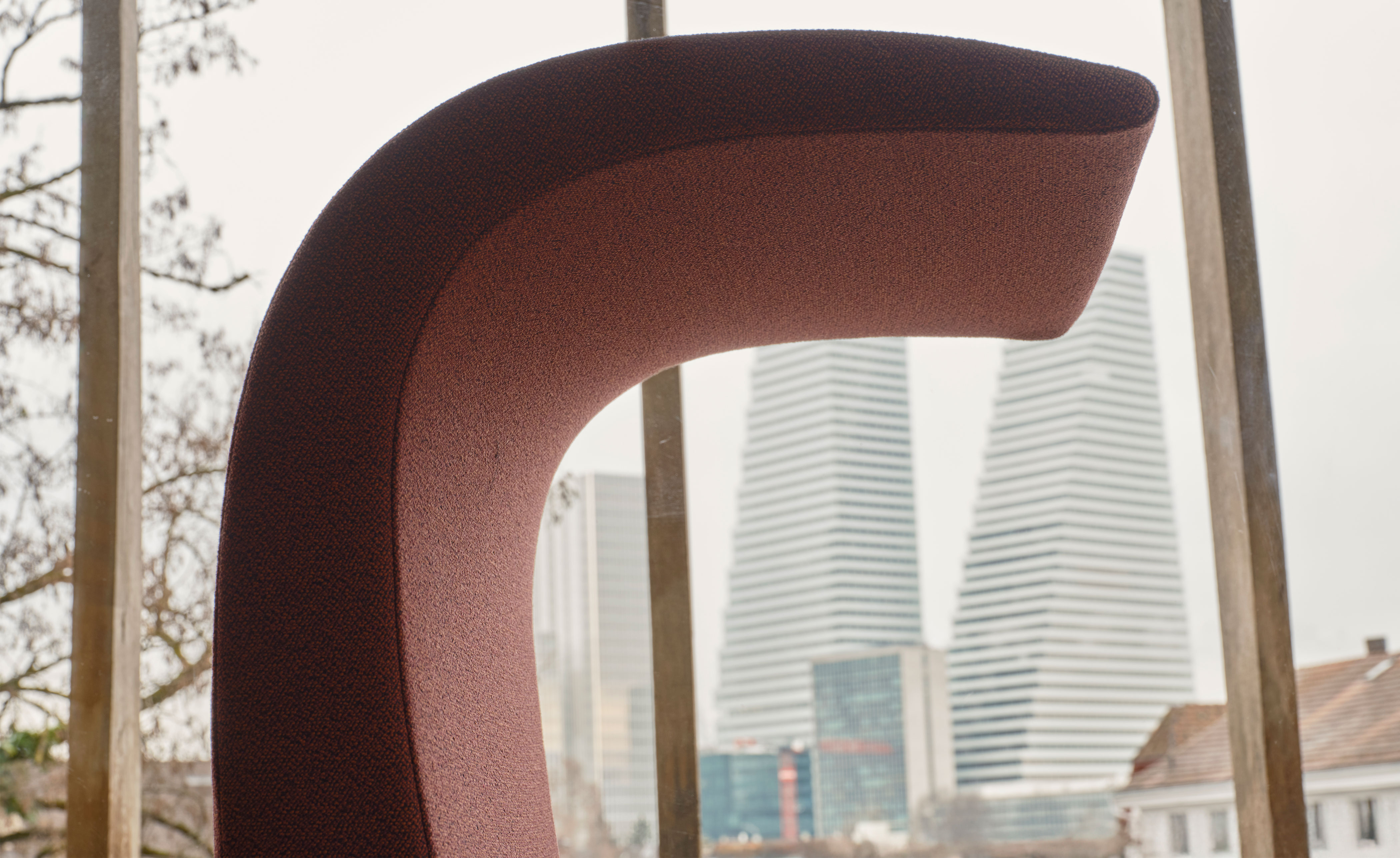panton amoebe highback chair