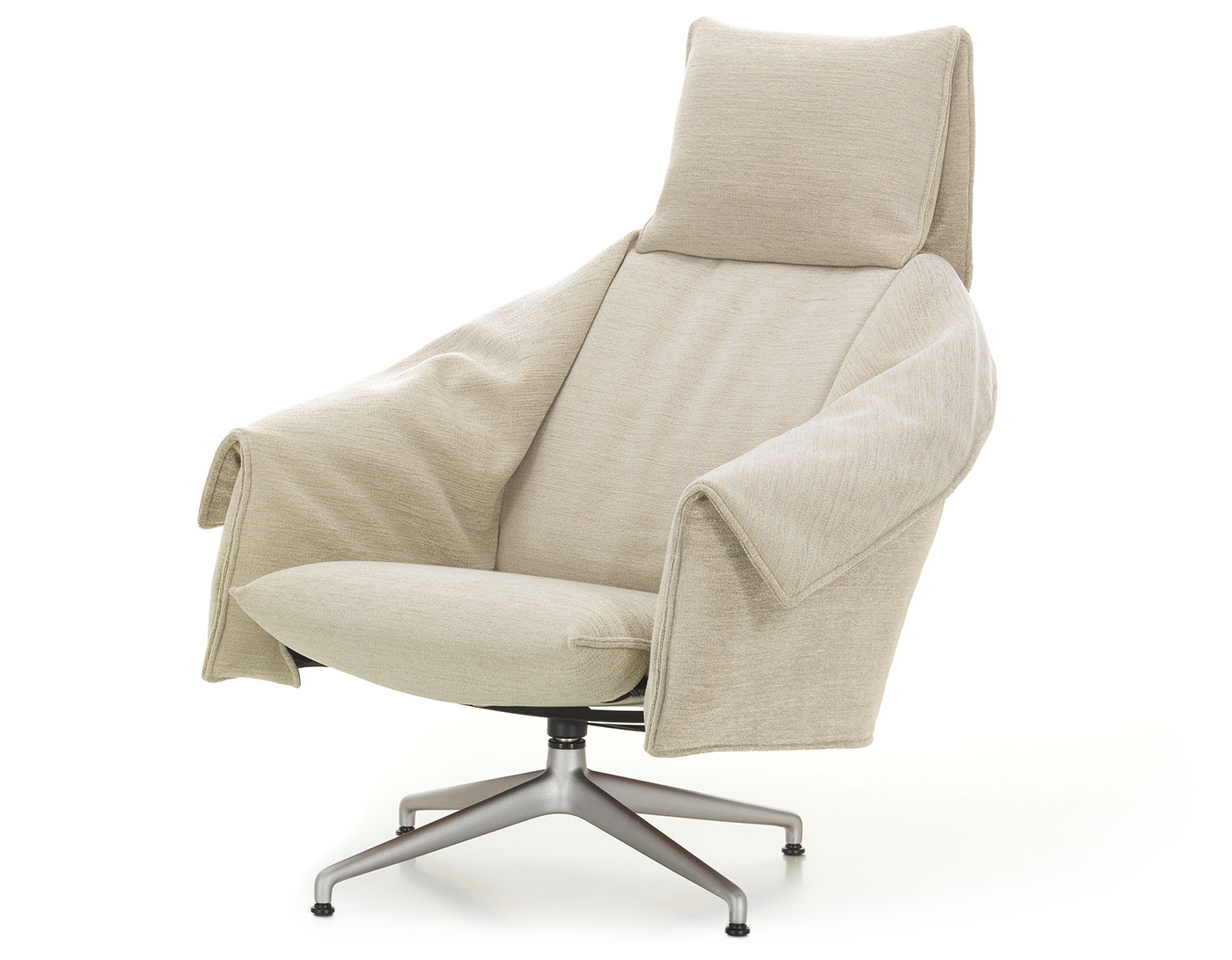 Bascule High Back Lounge with 4-star base by Vitra. – $5,565.00 to $6,710.00