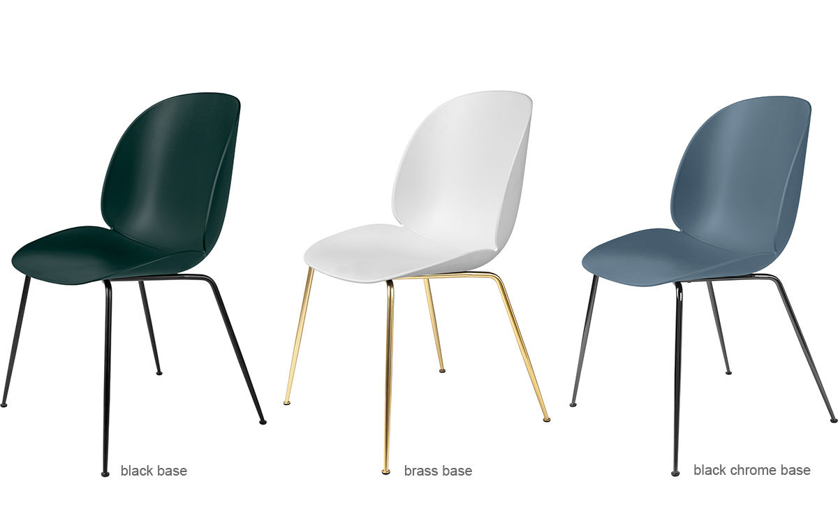 gubi beetle chair plastic