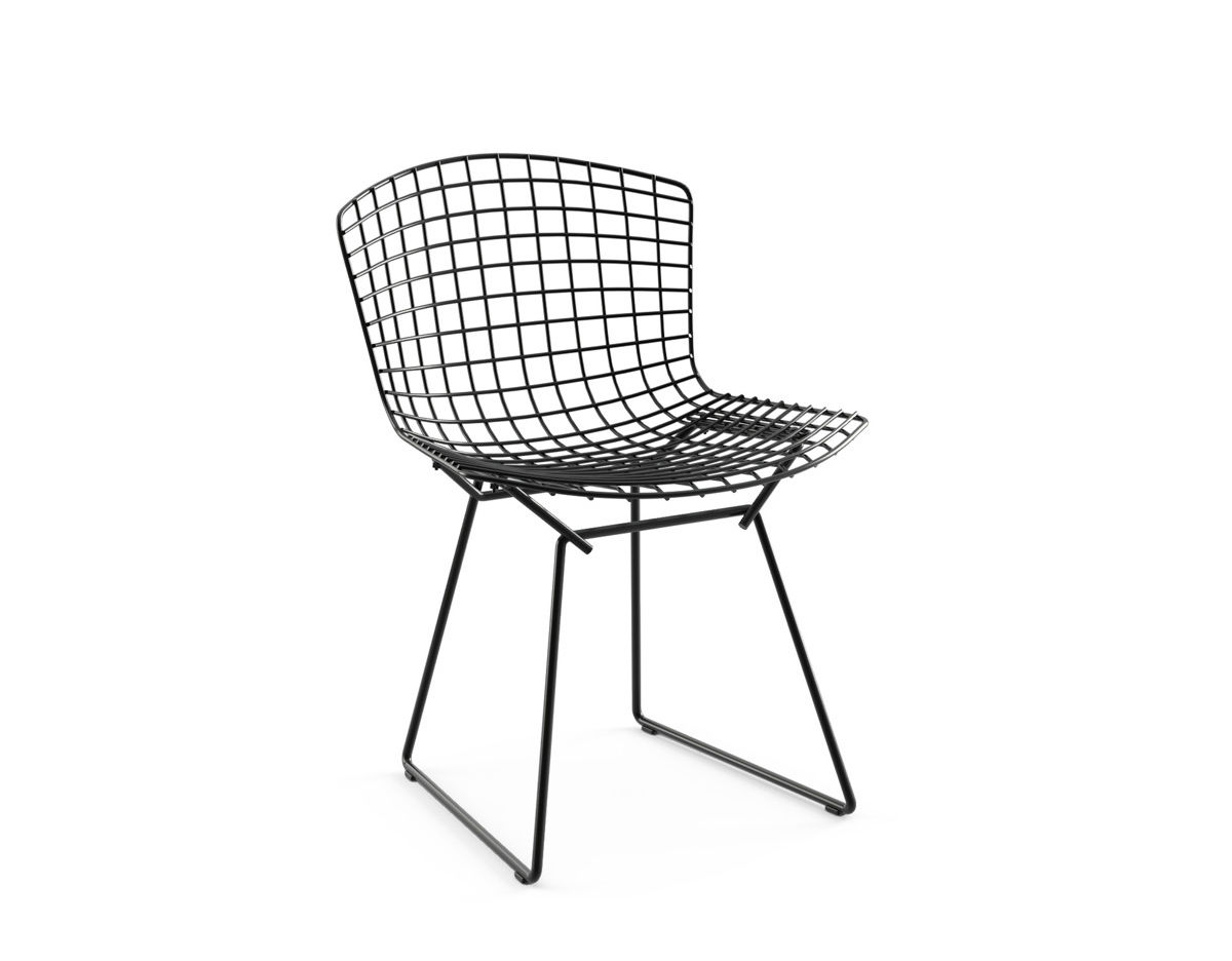 Bertoia Side Chair Unupholstered Hivemodern Com