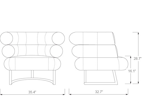 bibendum lounge chair