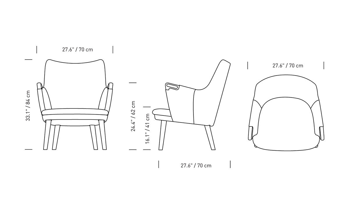 Ch71 Lounge Chair Hivemoderncom