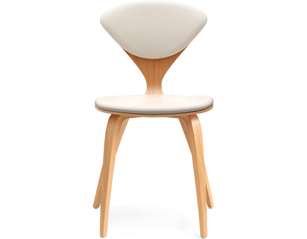 Cherner Side Chair With Upholstered Seat Back