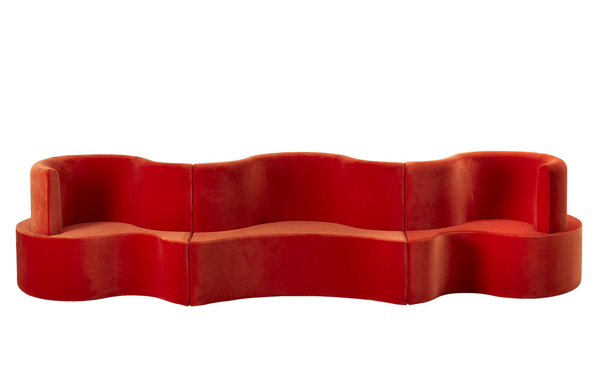 Cloverleaf 3 Seat Sofa by Verner Panton for Verpan | hive