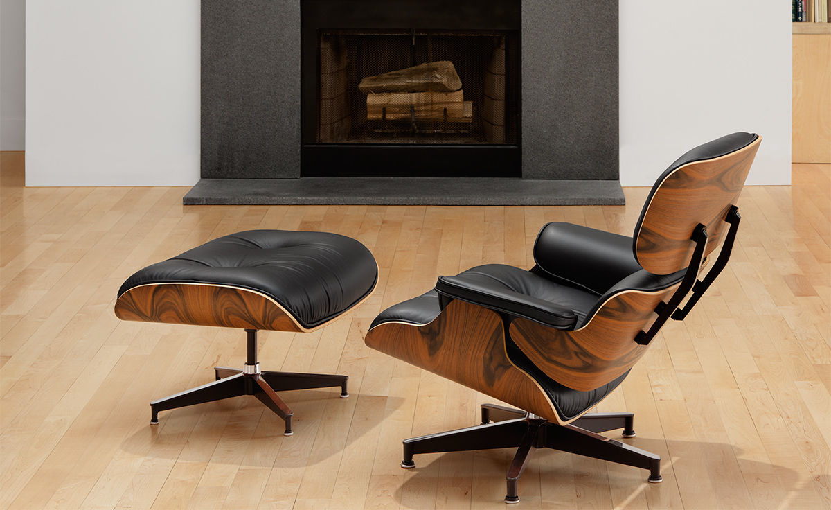 Eames® Lounge Chair & Ottoman - hivemodern.com