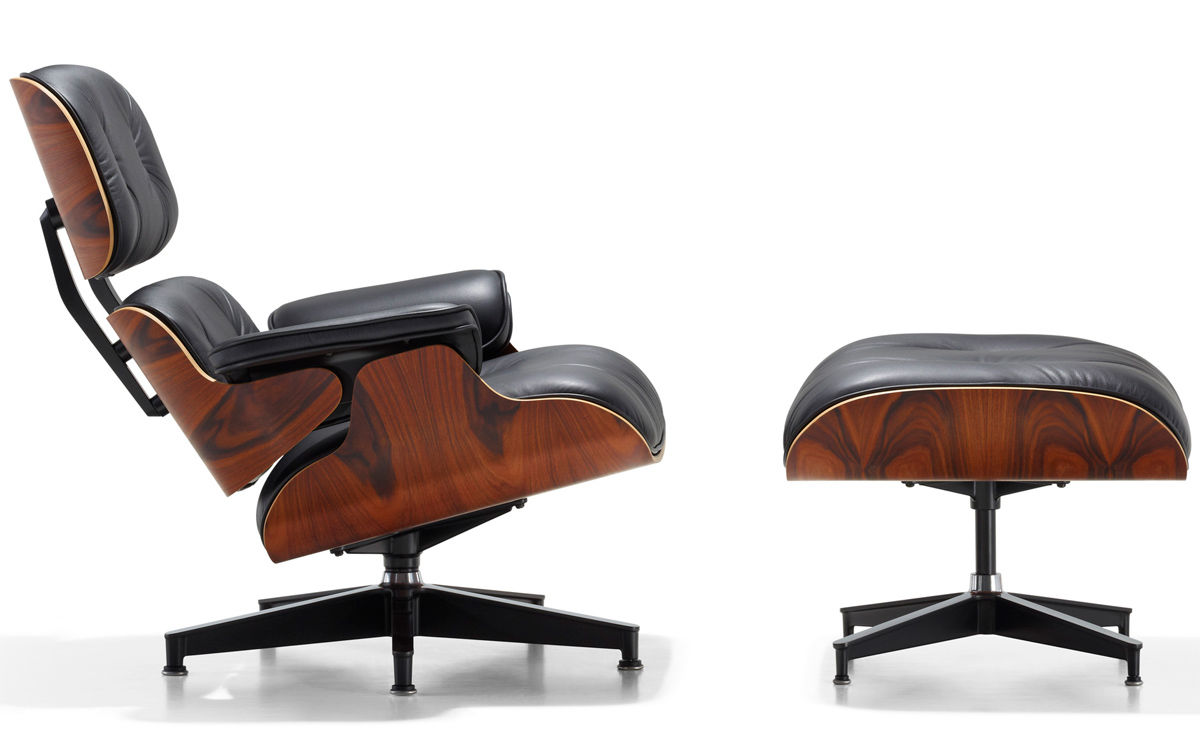 Eames® Lounge Chair & Ottoman - hivemodern.com