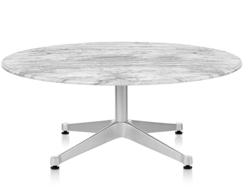 eames round contract base outdoor table