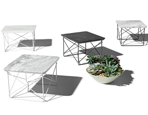 eames® wire base low table outdoor