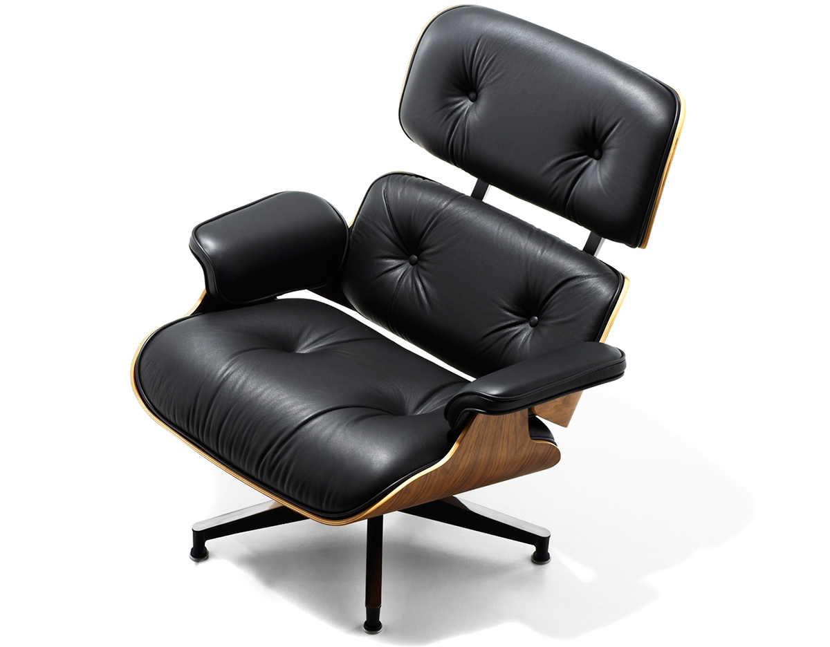 Eames lounge chair and ottoman