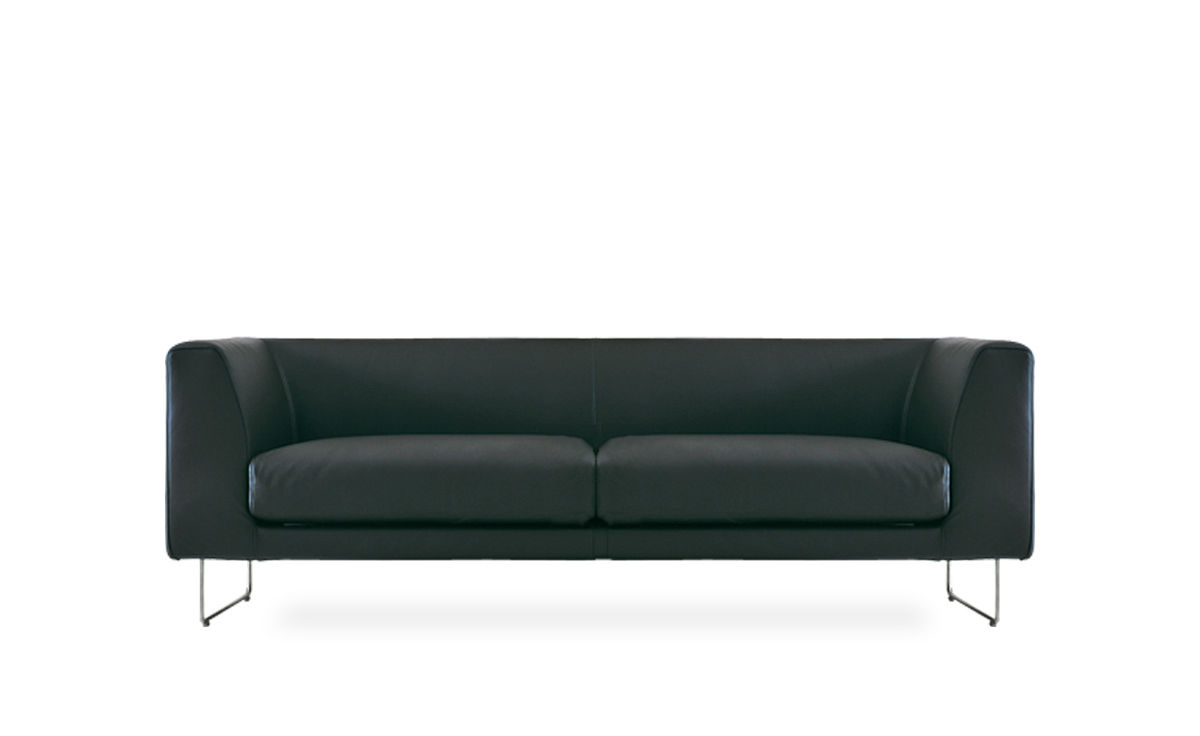 Mortal Knorrig Gemaakt van Elan Two Seat Sofa by Jasper Morrison for Cappellini | hive