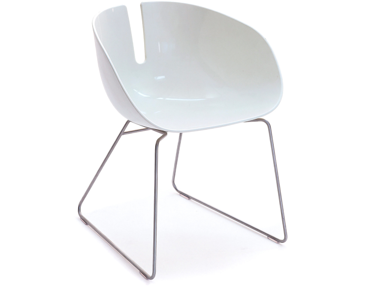 Vintage steel armchair Fjord by Patricia Urquiola for Moroso, 2002