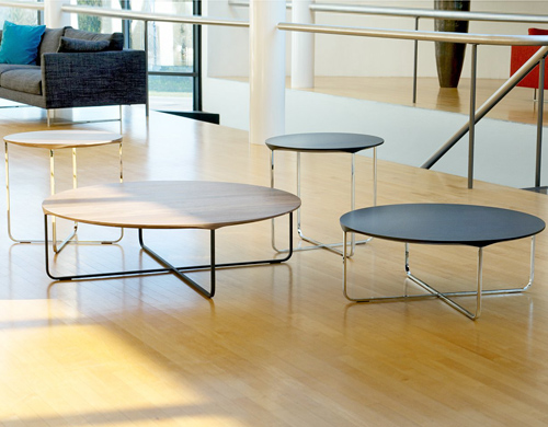 flint 55 round side table