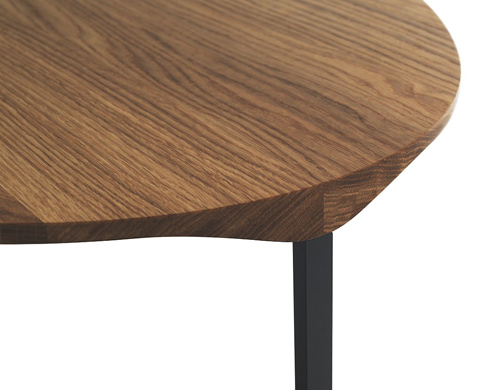 flint 80 round coffee table