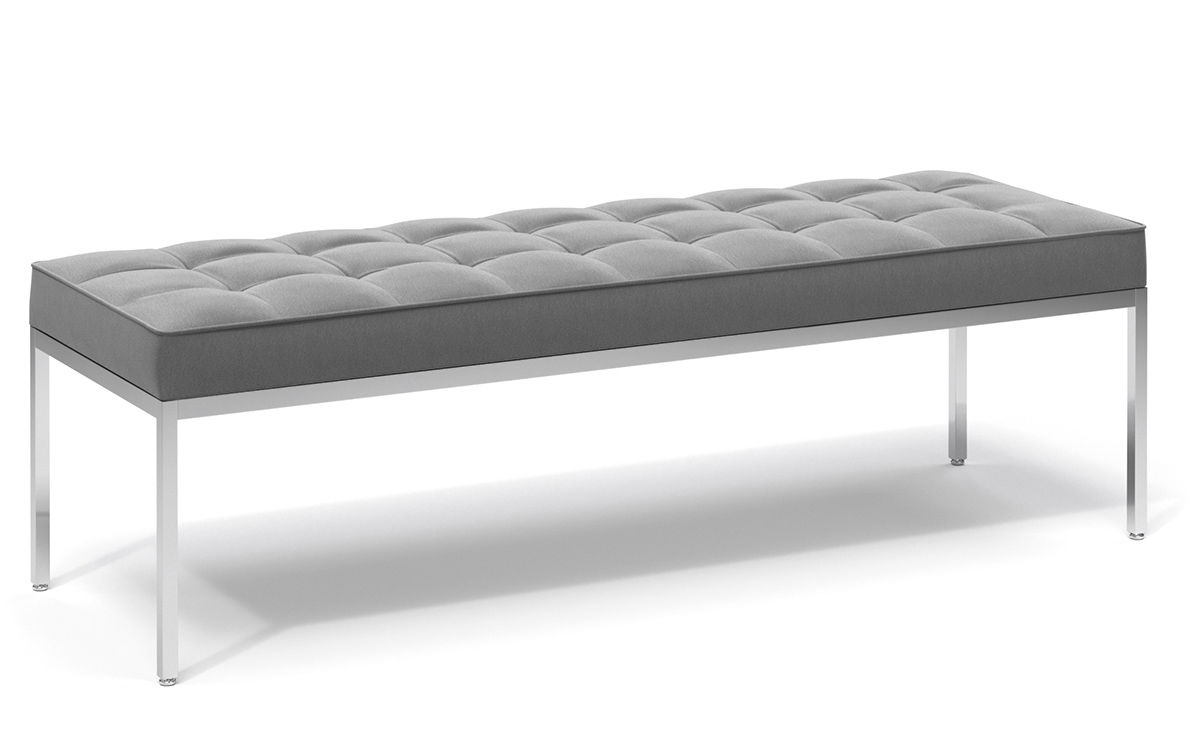 Florence Knoll Relaxed Three Seat Bench Hivemoderncom