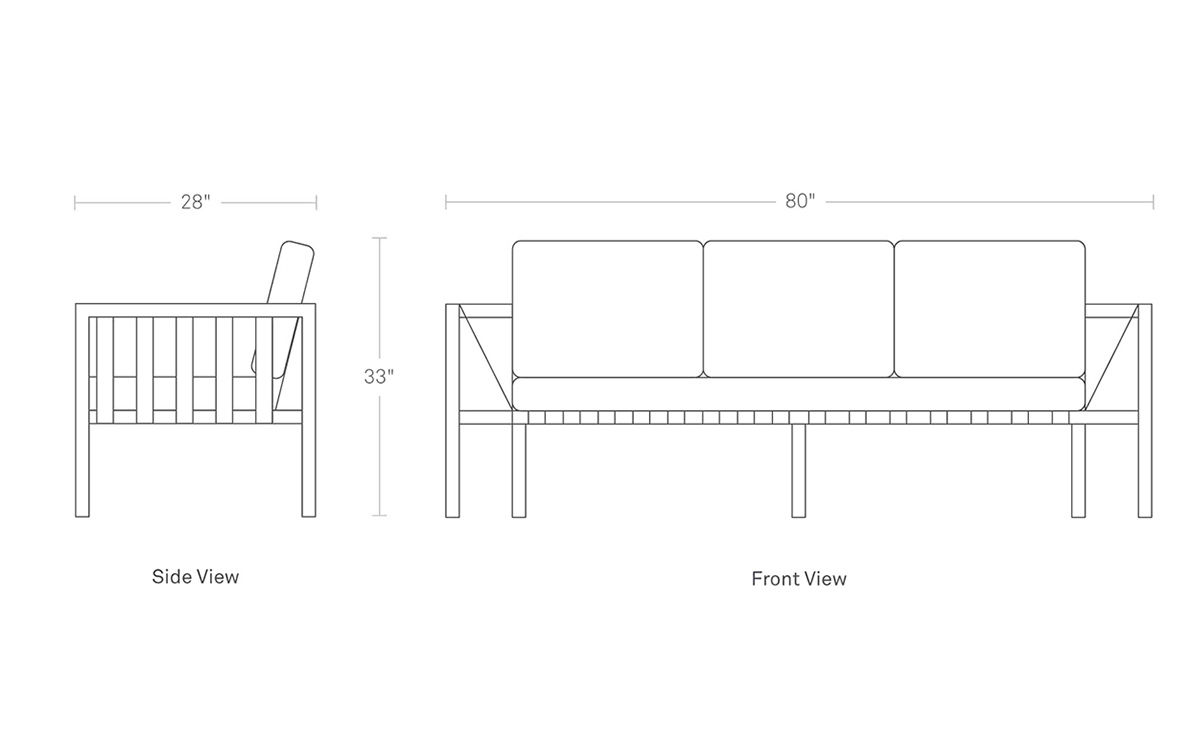 Featured image of post Side View Of Sofa Drawing - It is a very clean transparent background image and its resolution is 2270x1036 , please mark the image source when quoting it.