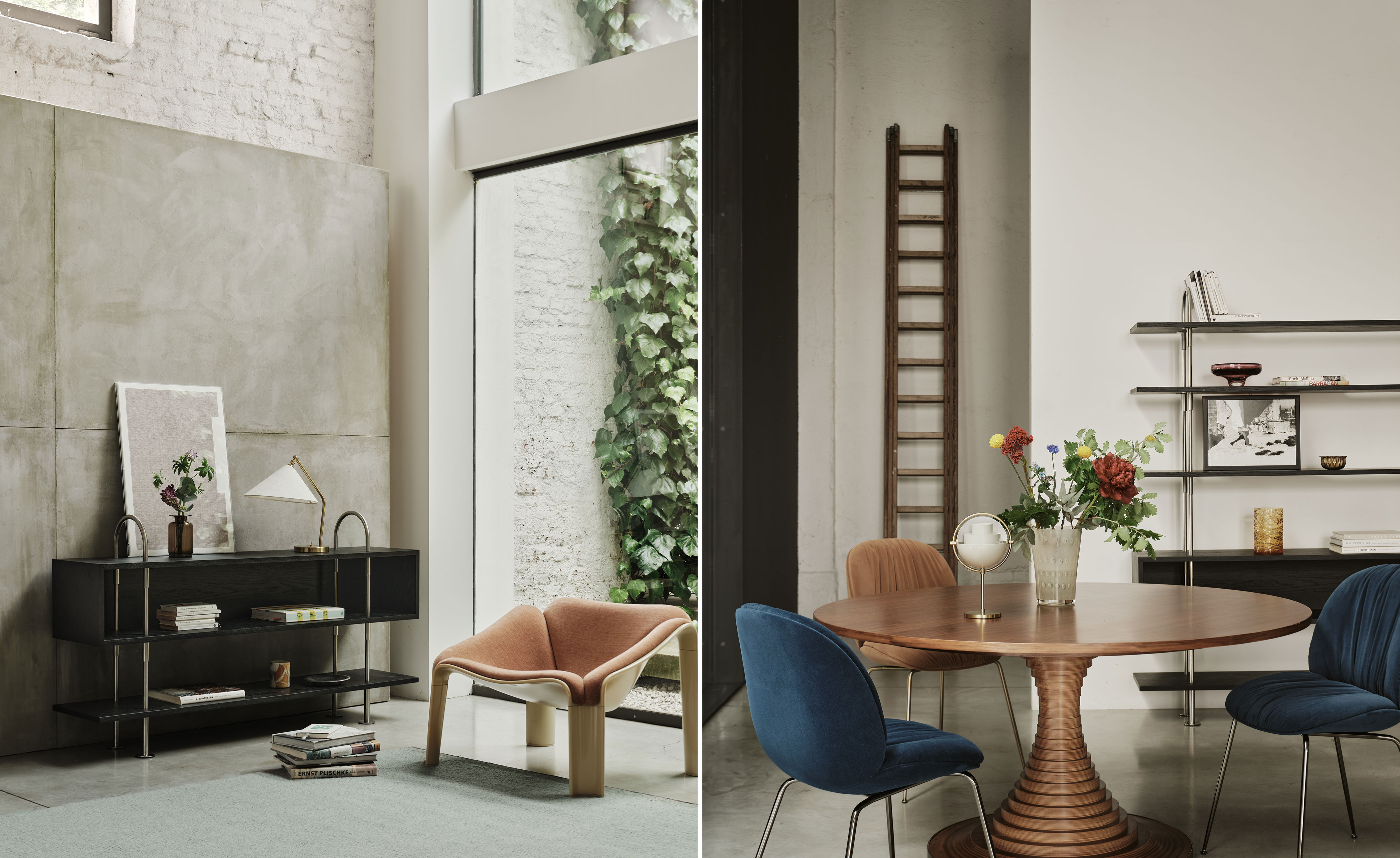 Keen Shelving System with 3 shelves