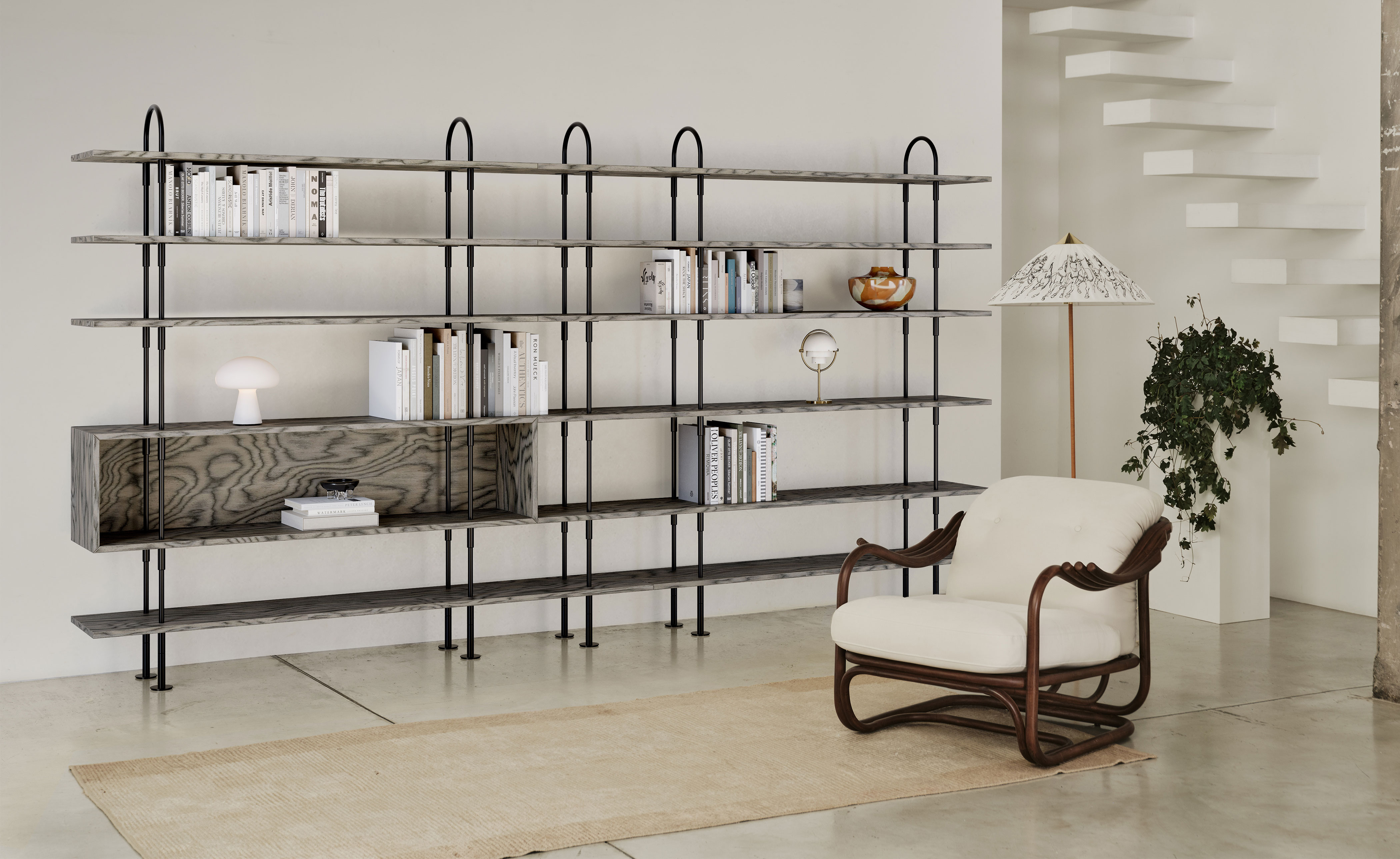 Keen Shelving System with 6 shelves
