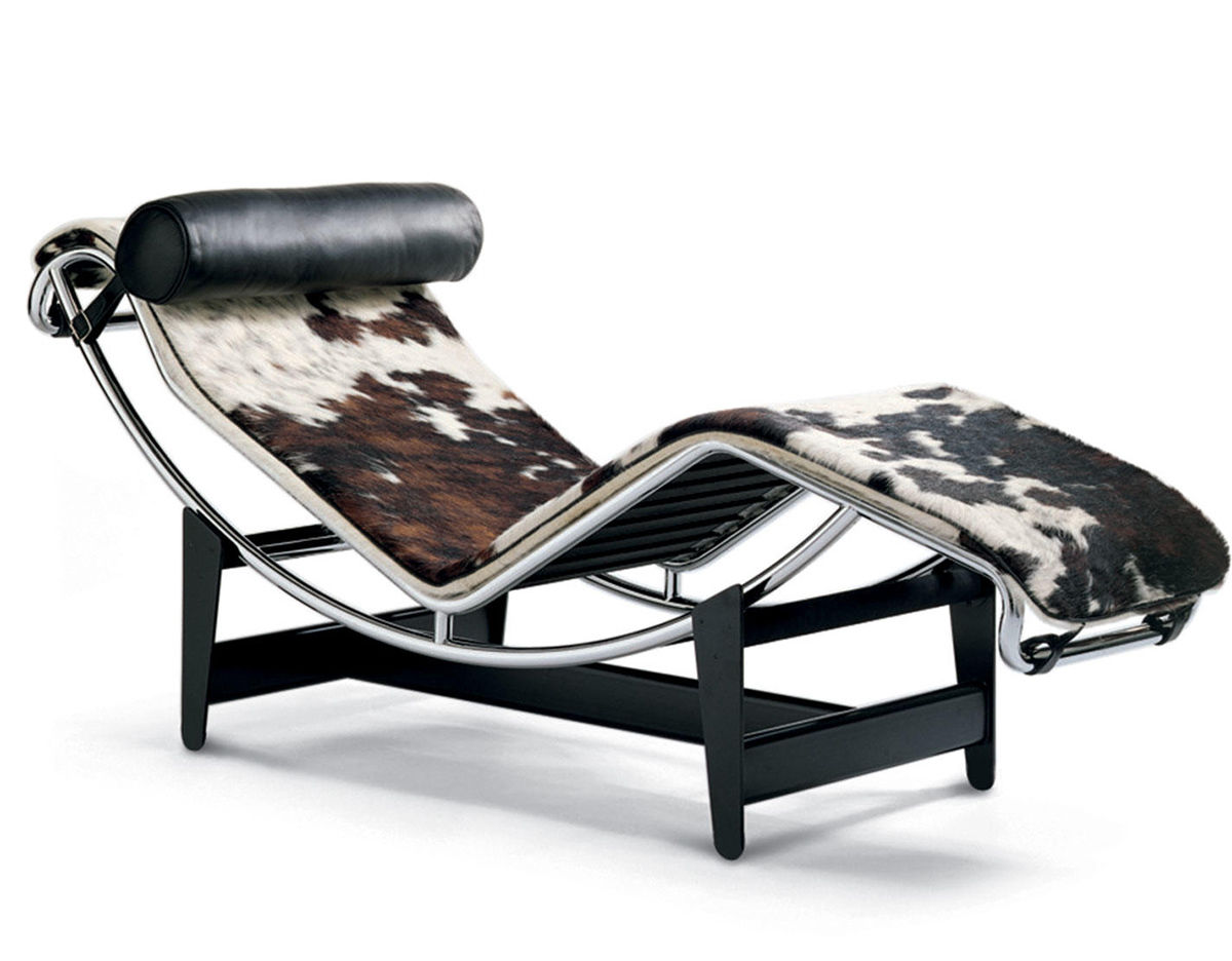 Le Corbusier LC4 Chaise Lounge produced by Cassina