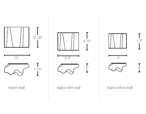 logico single wall lamp