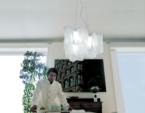 logico triple nested suspension lamp