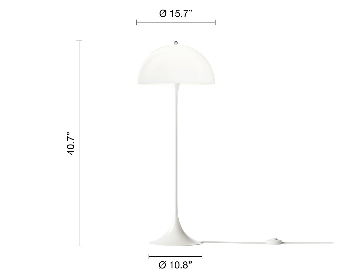 Panthella 400 Floor Lamp