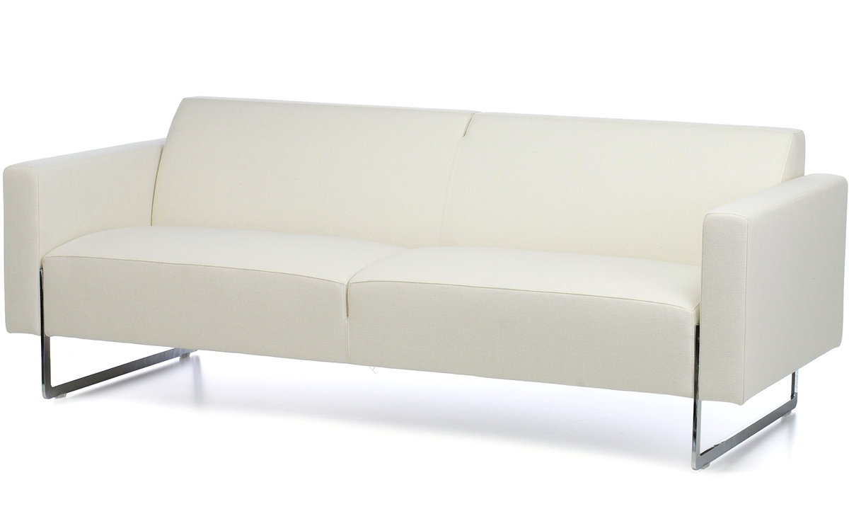 geweer ~ kant vlees mare 2-seater sofa with fixed cushions | hive