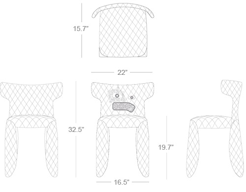 monster armchair