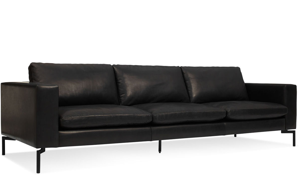 104 inch leather sofa