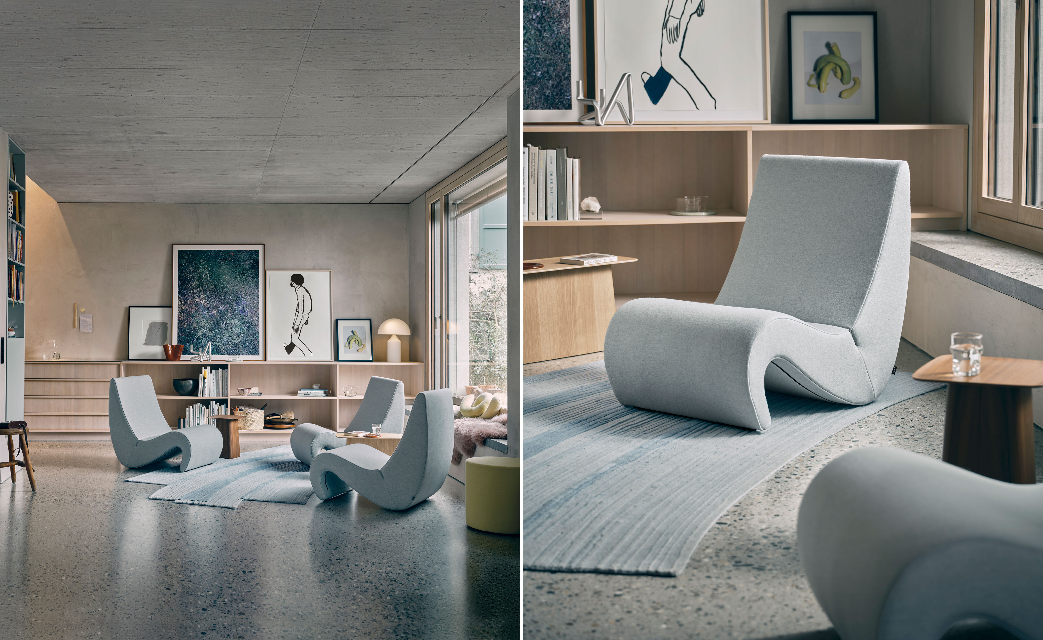 panton amoebe chair