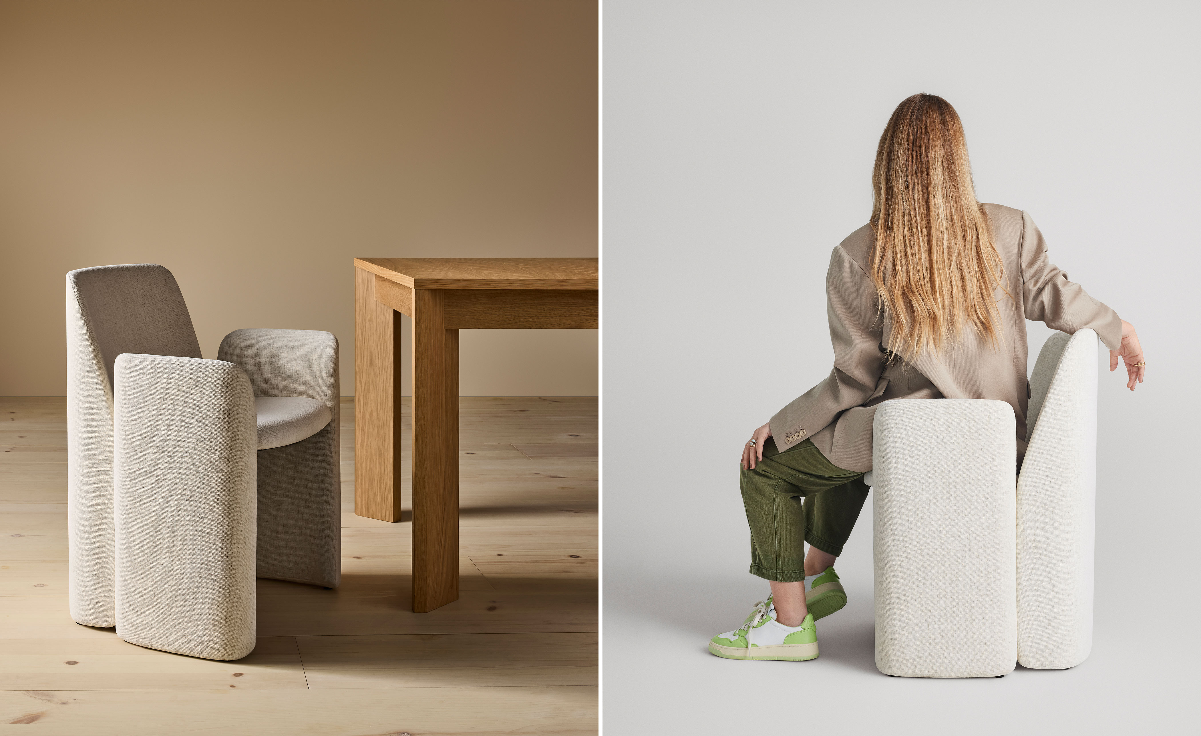 Parentheses Dining Chair
