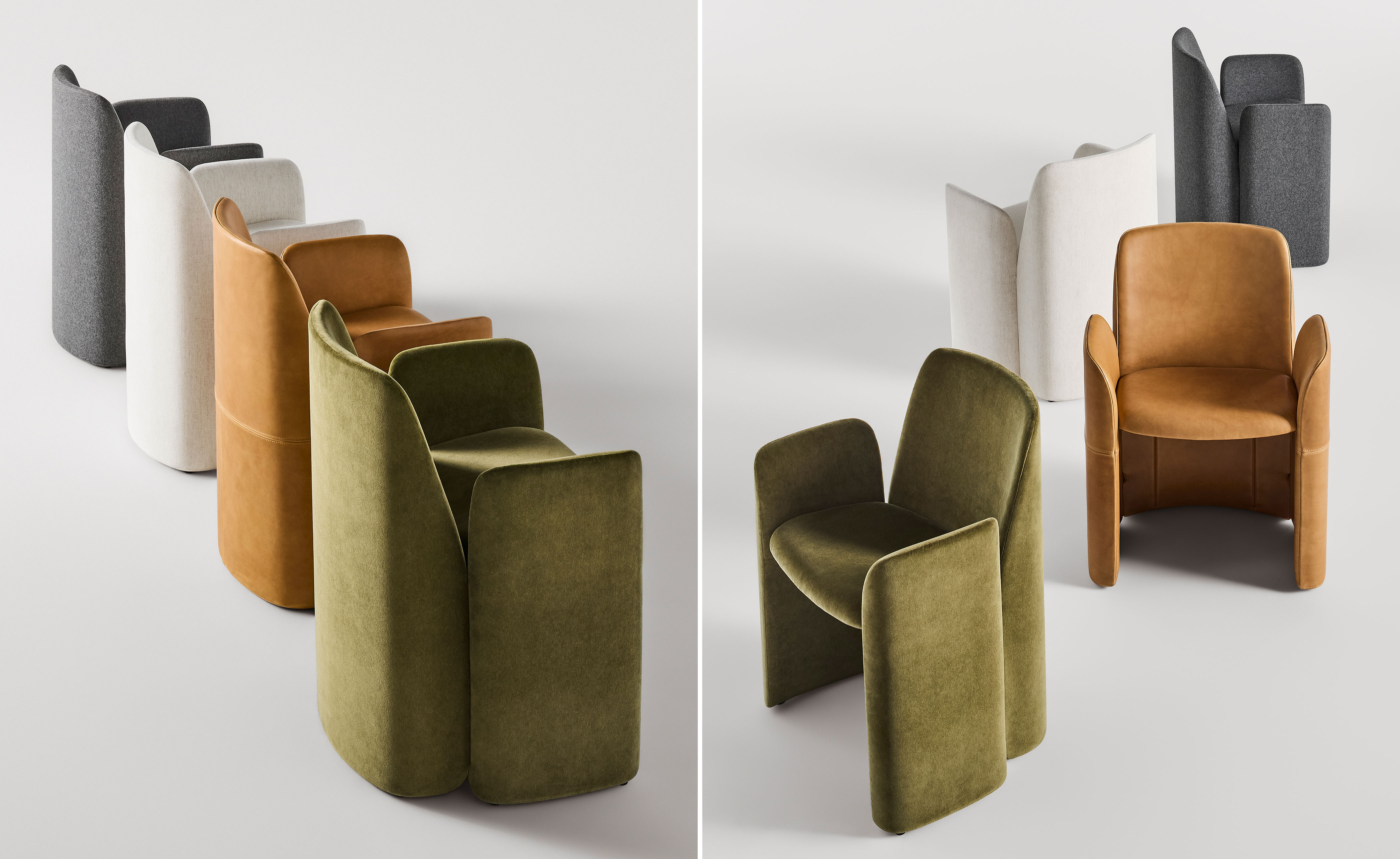 Parentheses Dining Chair