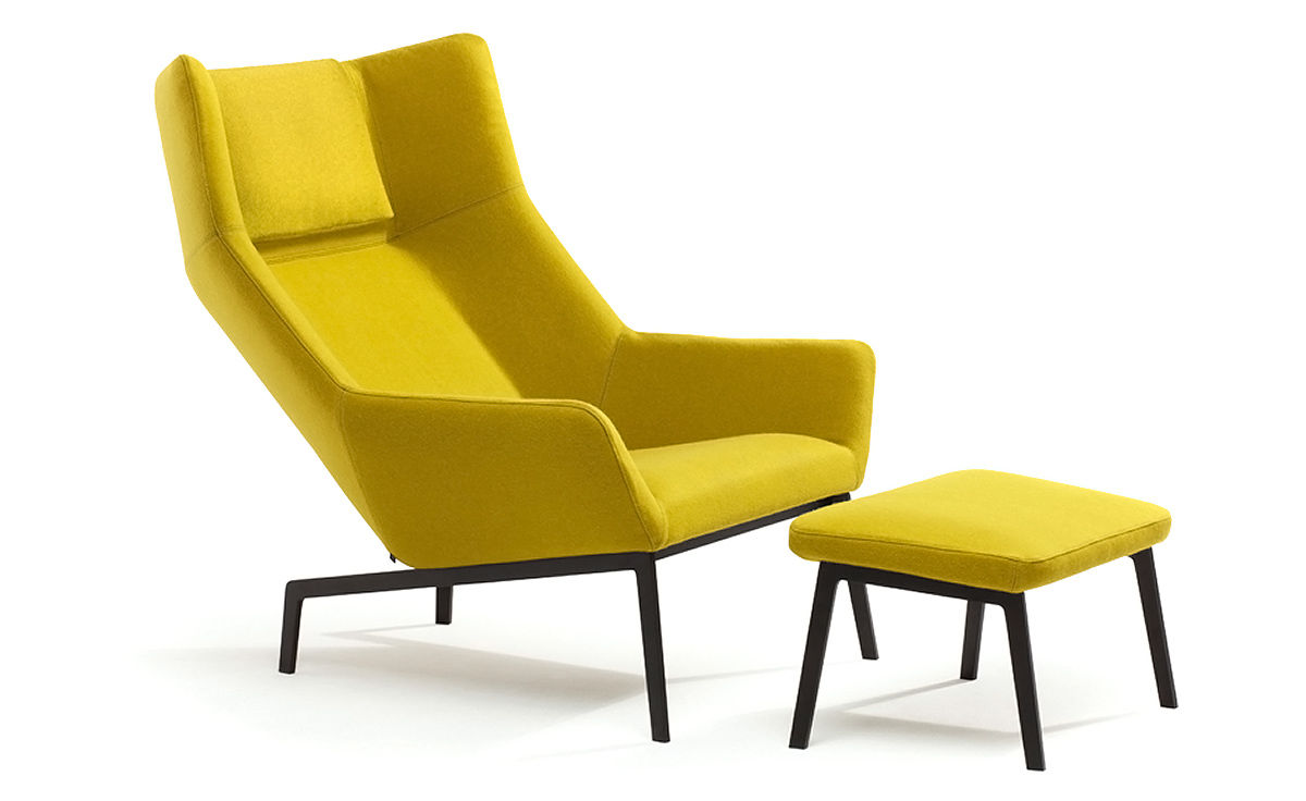 Park Lounge Chair & Ottoman - hivemodern.com
