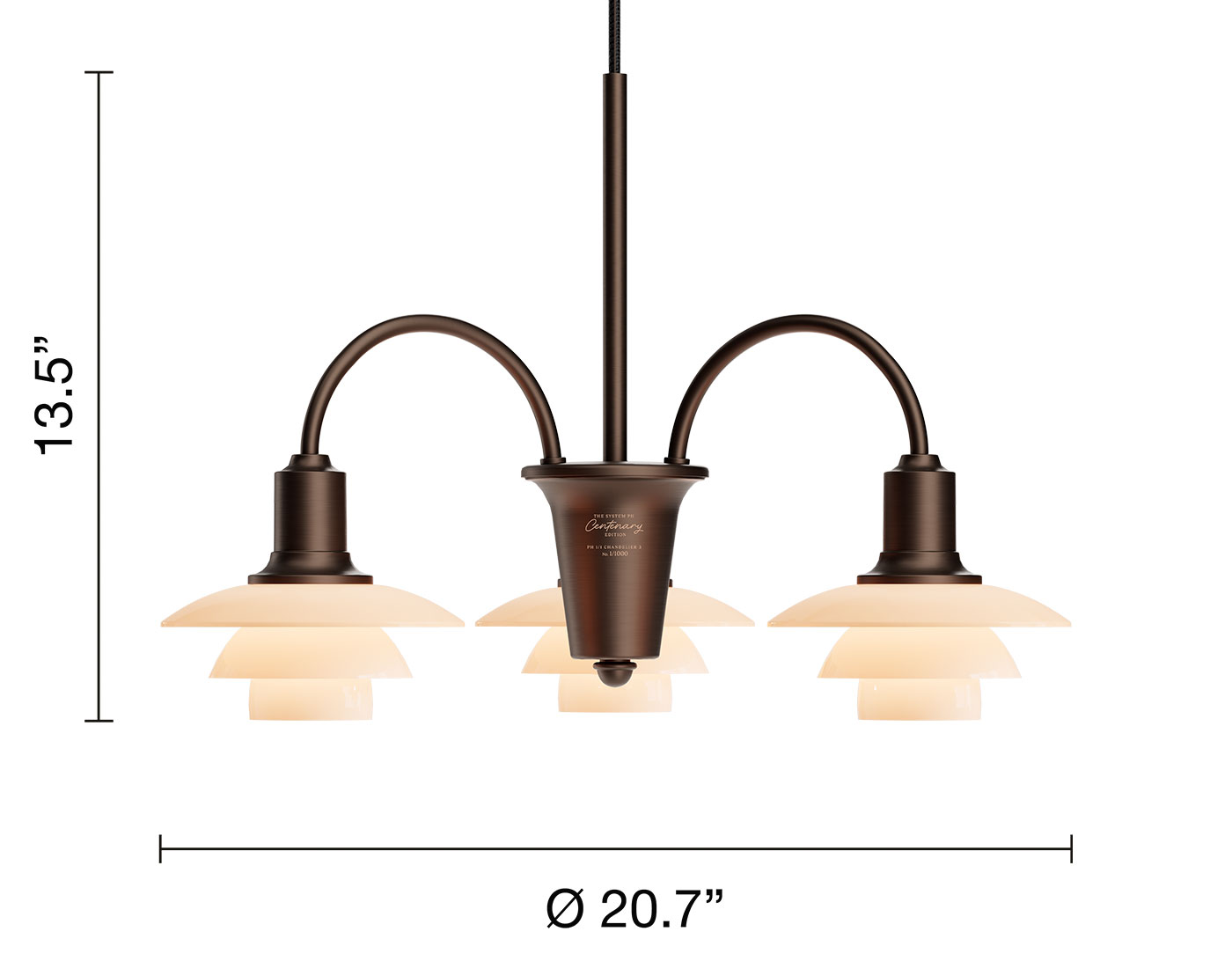PH 1/1 Chandelier 3 Centenary Edition