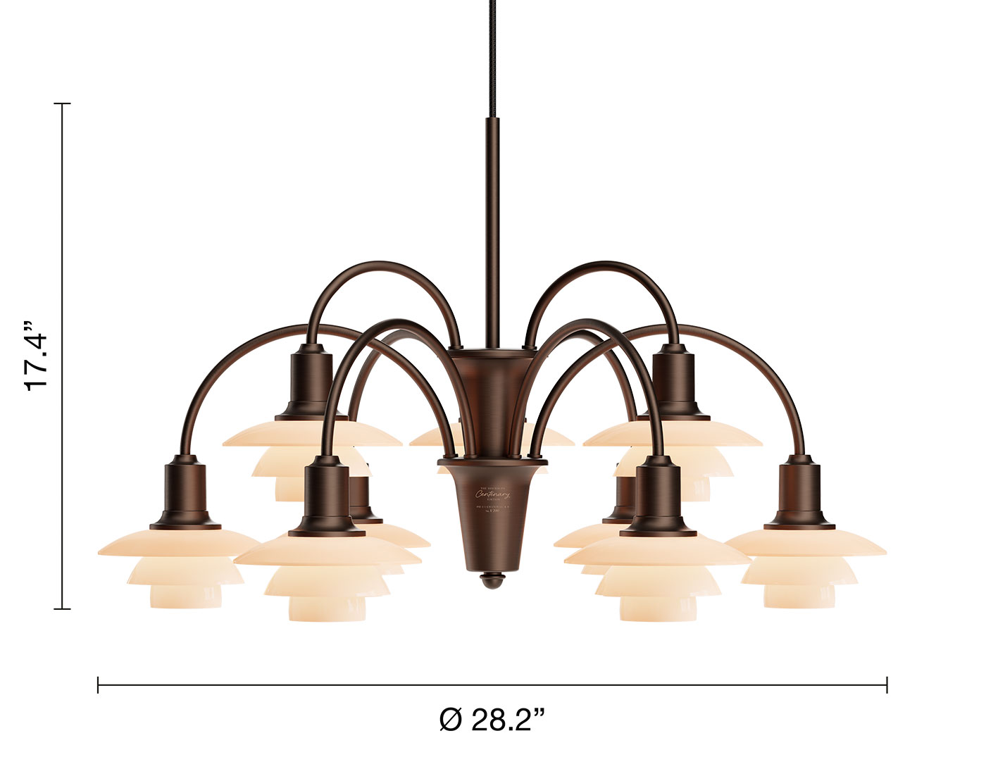 PH 1/1 Chandelier 9 Centenary Edition